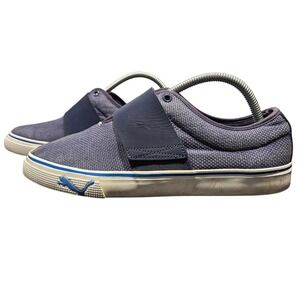 PUMA Men El Rey Cross Slip On Casual Sneakers Shoes Navy Blue Hook Loop Size 9